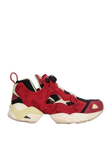 REEBOK Sneakers INSTAPUMP FURY 95
 Rosso Fibre tessili, Pelle