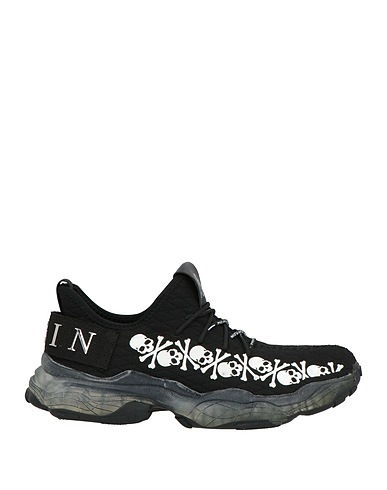 PHILIPP PLEIN Sneakers Μαύρο Ίνες υφασμάτων