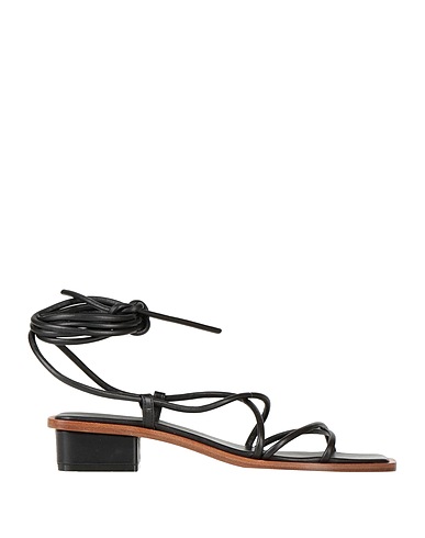 LIVIANA CONTI Sandals Black Soft Leather