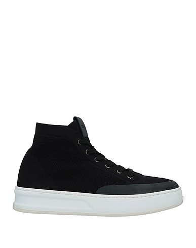 TOD'S Sneakers Black Textile fibers, Leather
