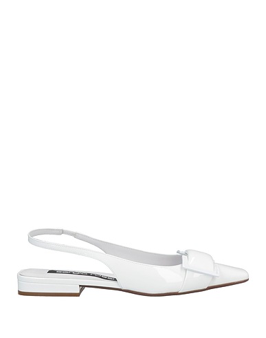 SERGIO ROSSI Footwear White Soft Leather