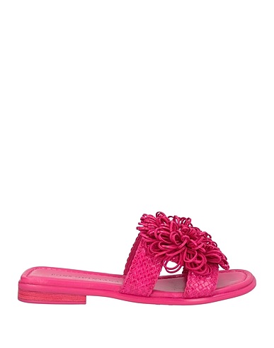 PONS QUINTANA Sandali Fucsia Pelle