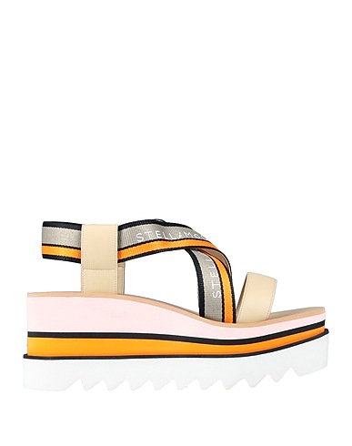 STELLA McCARTNEY Sandals Sand Textile fibres