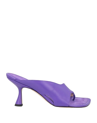 WANDLER Flip flops Purple Leather