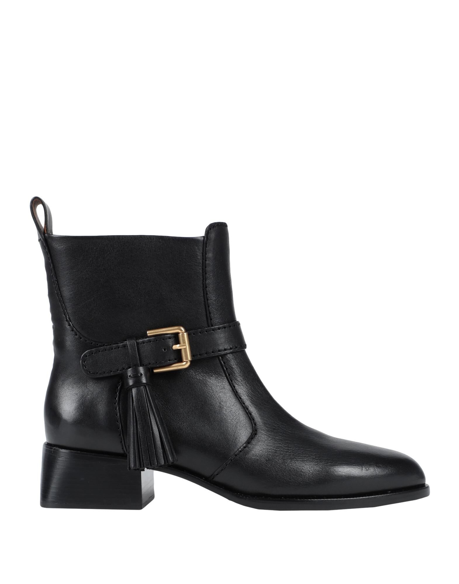 ショートブーツ・ブーティ SEE BY CHLOE black lace-up ankle boots SEE BY CHLOÉ | Black Women's Ankle Boot | YOOX