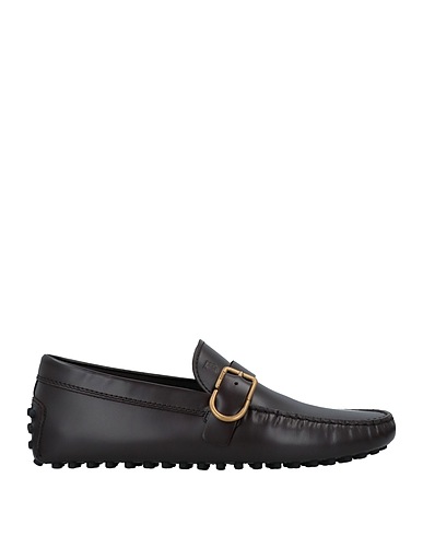 TOD'S Loafers Dark brown Calfskin