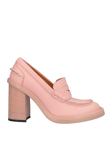TOD'S Loafers Pink Soft Leather