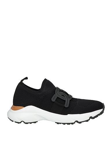 TOD'S Sneakers Schwarz Gewebefasern, Leder