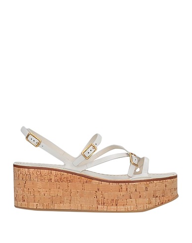 TOD'S Sandals White Soft Leather