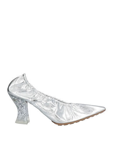 BOTTEGA VENETA Décolleté Argento Pelle