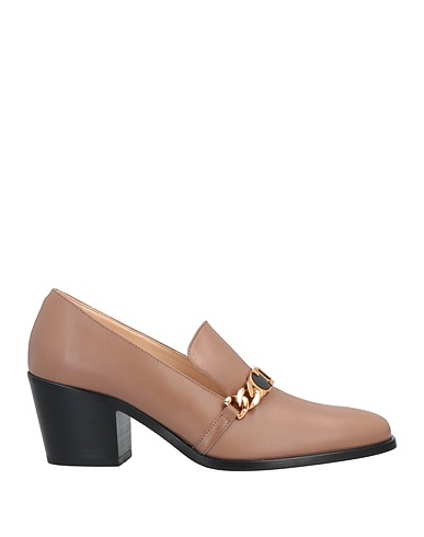 TOD'S Loafers Taupe Calfskin