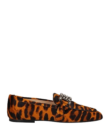 TOD'S Loafers Camel Soft Leather