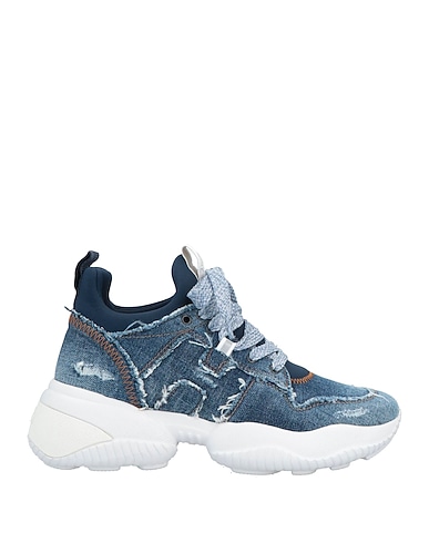 HOGAN Sneakers Blue Textile fibres