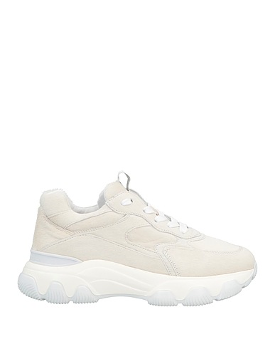 HOGAN Sneakers Light grey Calfskin