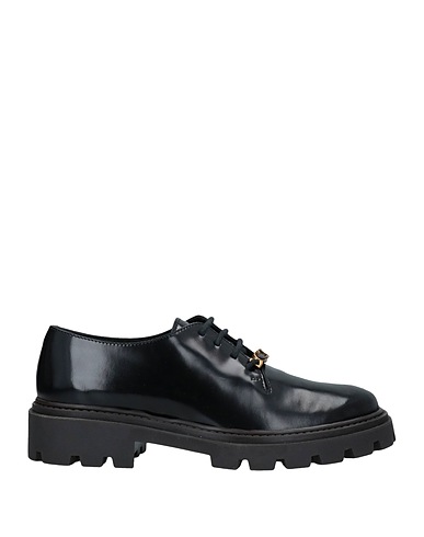 TOD'S Laced shoes Black Calfskin