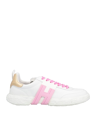 HOGAN Sneakers White Reclaimed leather