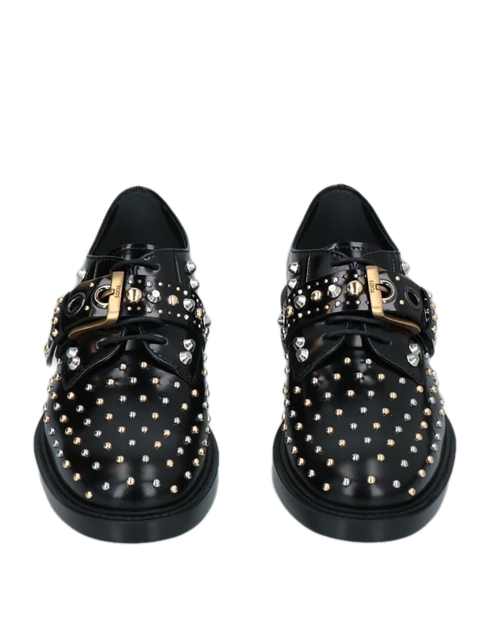 TOD'S シューズ | レースアップシューズ ブラック レディース | YOOX