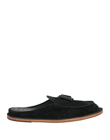 TOD'S Mules and clogs Midnight blue Soft Leather