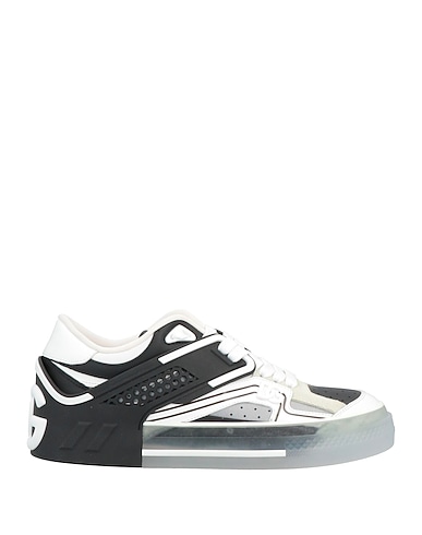 DOLCE&GABBANA Sneakers Avorio 80% Pelle di vitello, 10% Acrilico, 10% Altre Fibre