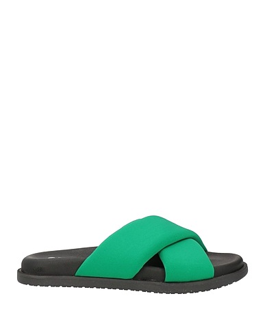 COPENHAGEN STUDIOS Sandals Green Textile fibres