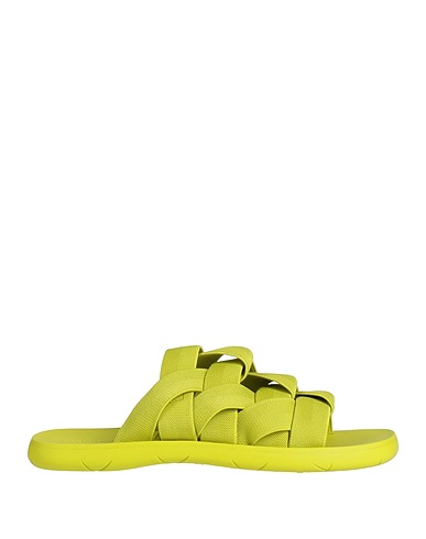 BOTTEGA VENETA Sandals Lime green Textile fibers