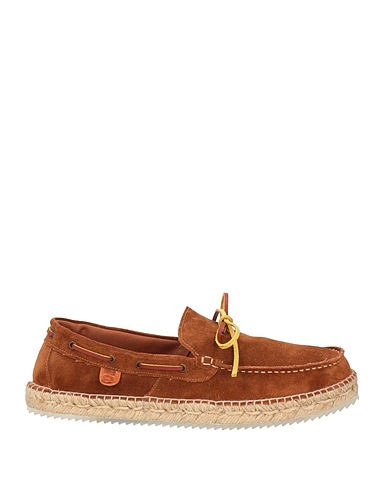 ESPADRILLES モカシン ブラウン 革（なめし加工）