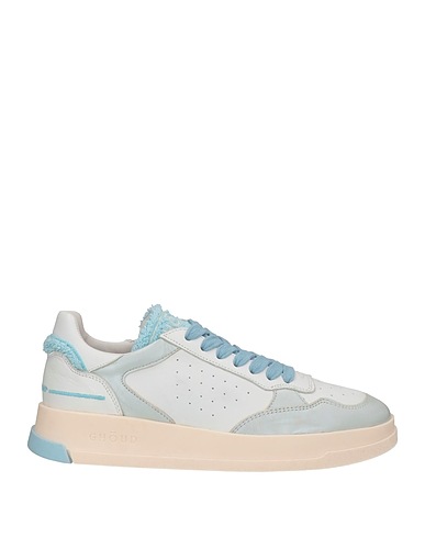 GHŌUD Venice Sneakers Himmelblau Leder, Gewebefasern