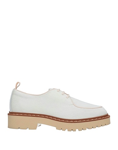 HOGAN Laced shoes Light grey Calfskin