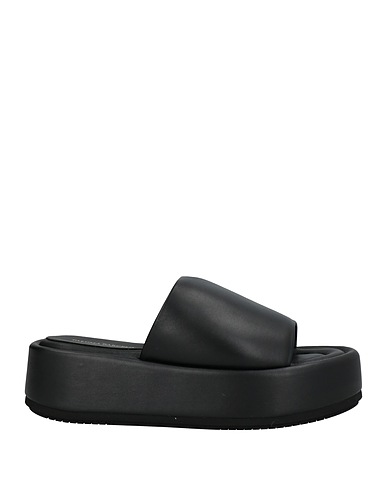 PALOMA BARCELÓ Sandals Black Soft Leather