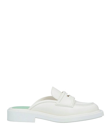 3JUIN Mules and clogs Ivory Soft Leather