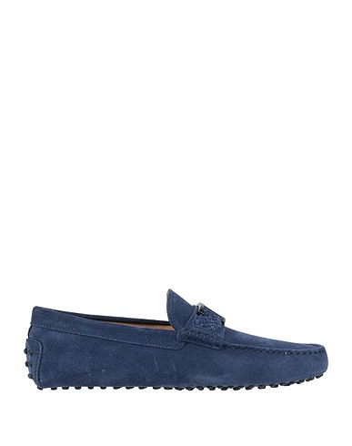 TOD'S Loafers Navy blue Leather