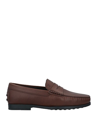 TOD'S Loafers Brown Soft Leather