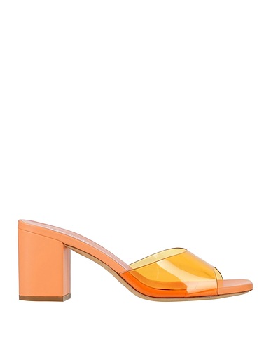 PARIS TEXAS Sandals Orange Rubber
