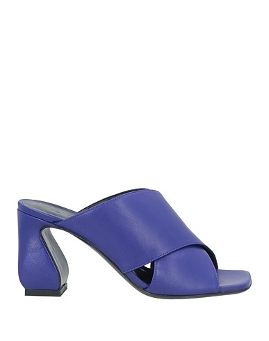 SI ROSSI by SERGIO ROSSI Sandals Purple Soft Leather
