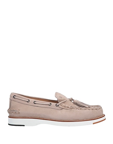 TOD'S Loafers Taupe Leather