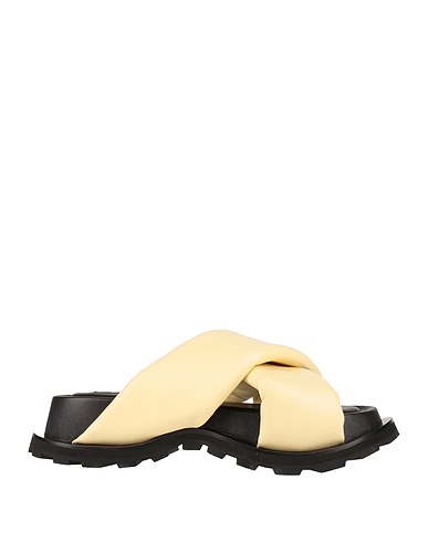 JIL SANDER Sandals Ivory Soft Leather