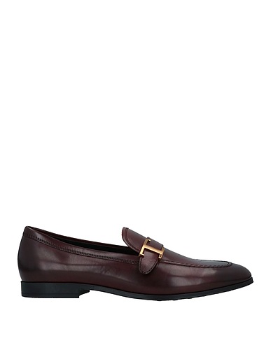 TOD'S Mocassino Prugna Pelle di vitello