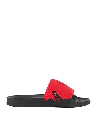 RAF SIMONS Sandals Red Rubber