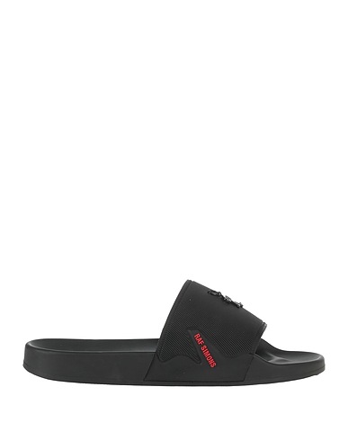 RAF SIMONS Sandals Black Rubber