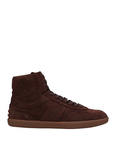 TOD'S Sneakers Schokobraun Leder