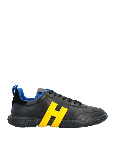 HOGAN Sneakers 3R Black Regenerated leather, Textile fibers