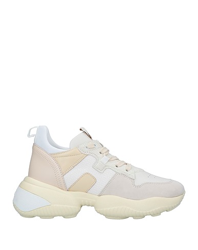 HOGAN Sneakers Grigio chiaro Pelle, Fibre tessili