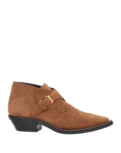 TOD'S Stiefelette Khaki Kalbsleder