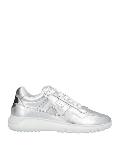 HOGAN Sneakers Silver Soft Leather