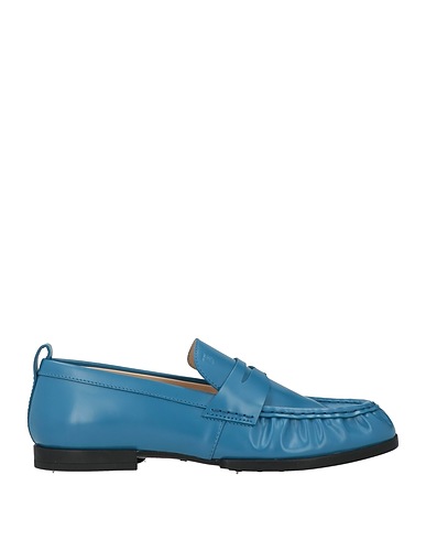 TOD'S Loafers Deep teal Calfskin