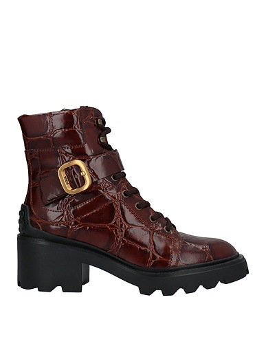 TOD'S Ankle boot Brown Leather