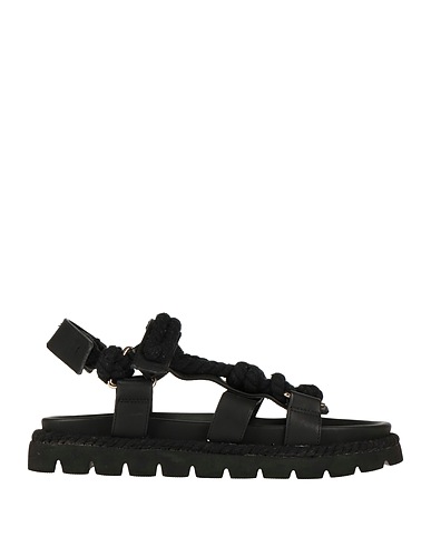 EXE' Sandals Black Textile fibres