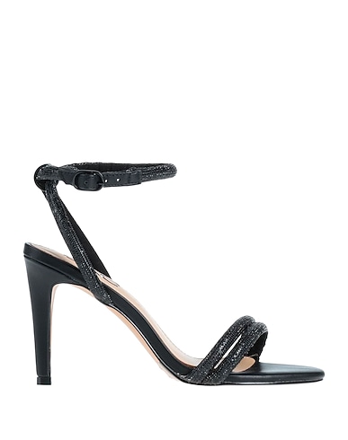 EXE' Sandals Black Textile fibers