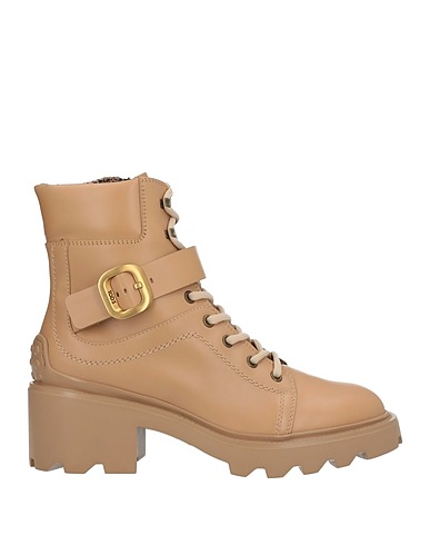 TOD'S Stivaletti Beige Pelle
