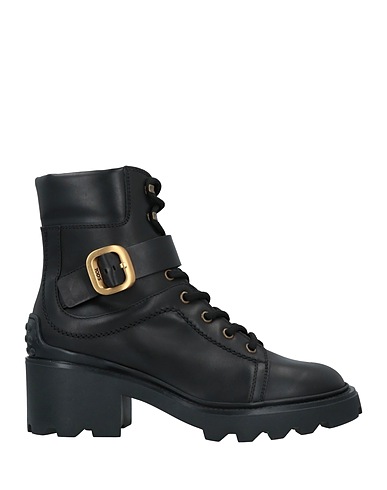 TOD'S Stivaletti Nero Pelle